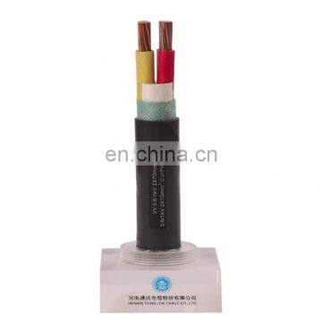 TDDL PVC Insulated LV  4 core 25mm fire resistant frls PVC armoured power cable