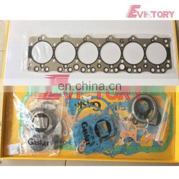 For Isuzu 6BG1-T full complete gasket kit with cylinder head gasket