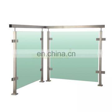 Durable Stainless Steel Balcony Staircase Glass Balustrade photo-5