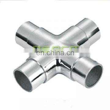 Ss304 Ss316l Pipe Fitting Union 4-way Cross Stainless Steel Pipe Fitting Connectors for Railings photo-2