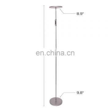 Free standing light floor torchiere lamp task