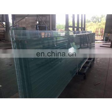 China glass factory price construction-real-estate sunroom bank hospital building toughened laminated glass