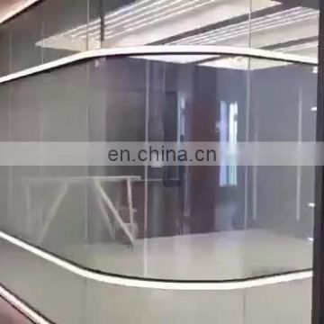 Electronic control color changing glass 5+5mm Smart glass wall