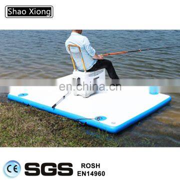 Fishing Magic Carpet Buoy Enhanced Water Floating Pontoon Swim Inflatable Fishing Floating Dock Platform for Sale photo-3