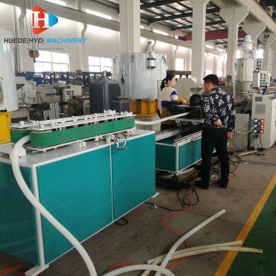 Plastic PVC PE Corrugated Pipe Making Machine PVC PE Pipes Price Production Line photo-4