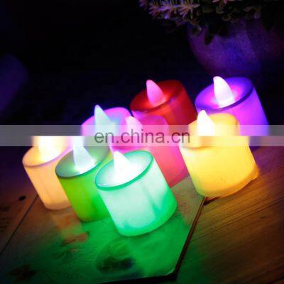 Waterproof Plastic RGB Color Changing Flameless Led Light Candle photo-3