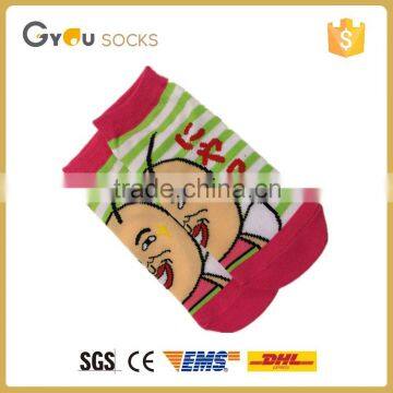 Women Cartoon Cotton Crew Socks Fashion Cotton Ankle High Socks