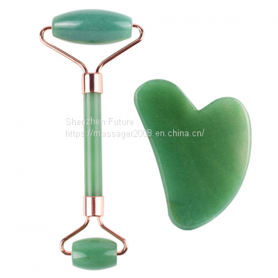 Natural Rose Quartz Gua Sha Board Bar Beauty Roller Scrapping Plate Guasha Massage