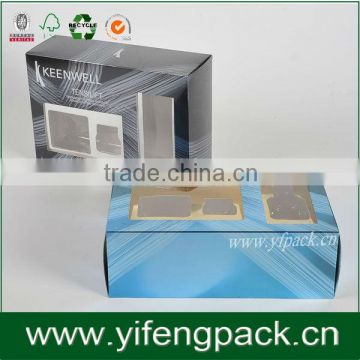 Clear PVC cosmetic boxes packaging, custom cosmetic boxes