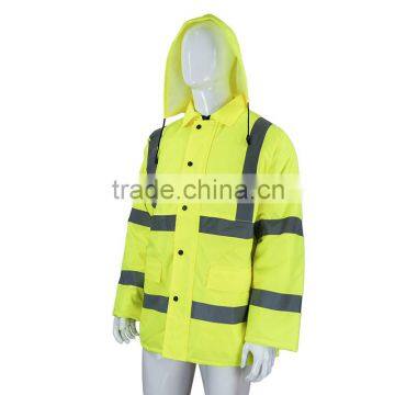 Cheap High Visible Road Safety Winter Reflective Jacket RF071
