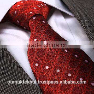 Re Floral Fashion tie, Latest Italian Style Neck Tie Gold Tie