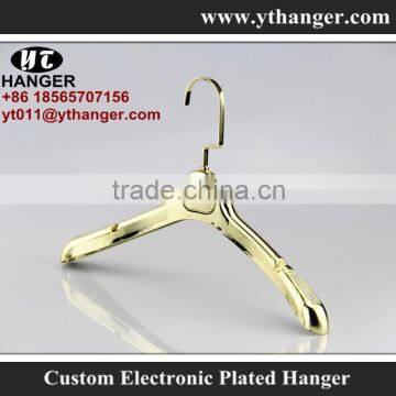 IMY-353 Golden Shiny Dress Hanger Deluxe Electroplating Hanger photo-2