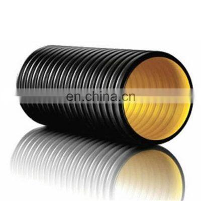 Factory Direct Sales 18 Inch Dwc Fiberglass Hdpe Corrugated Pipe With Trade Assurance