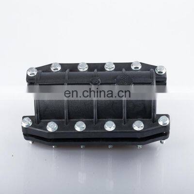 Black Hdpe Pipe Fittings Hdpe Welding Fittings Quick Repair Clamp photo-2