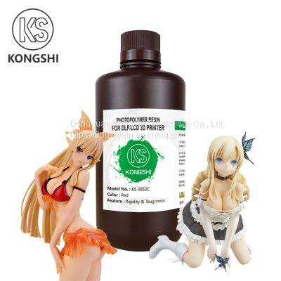 3D printing resin UV wavelength 405nm Liquid Bottle Ordinary UV Sensitive For LCD Standard Photopolymer Resin print resin 1KG