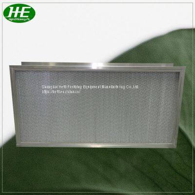 Pleated Panel High Efficiency HEPA Air Filters H12 H13 H14