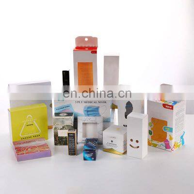 Customized Product Packaging Small White Box Packaging,Plain White Paper Box,White Cardboard Cosmetic Box