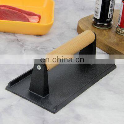 High Quality Meat Press With Wooden Handle photo-5