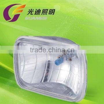 7 inch square auto sealed beam