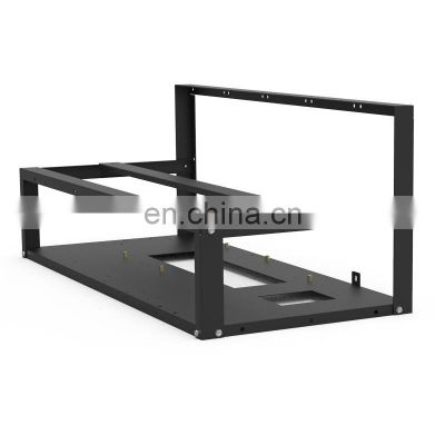 Rig Frame 6 gpu frame Steel Open Air Frame Rig Case 6 GPU Rack