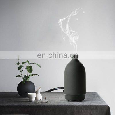 2021 Portable Black Ceramic Essential Oil Electric Aroma Diffuser photo-4