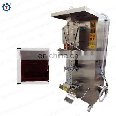 Hot sale water milk juice liquid packing machine sweet tahini filling/packaging machine