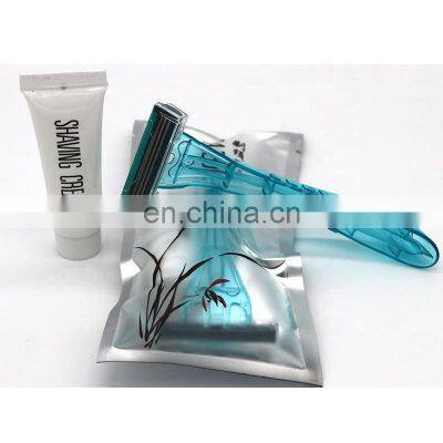 Hotel Triple Blades Disposable Razor for Shaving Support Customization