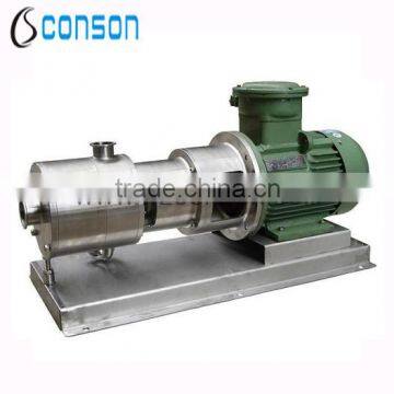 304 Stainless steel high shear emulsifying inline mixer