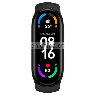 Mi Band 6 Fitness Tracker 1.56 OLED Display Heart Rate Monitor Waterproof Sports Bracelet Activity Tracker Wristband Smart Watch