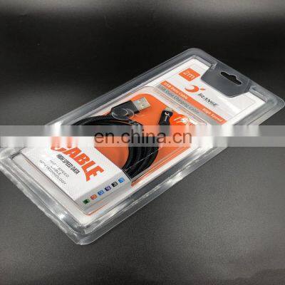 Wholesale Custom Printed Insert Paper Card Packing Tray Clamchell Slide Blister Card Boxes For Computer Mouse Packaging photo-4