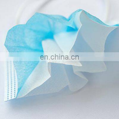 In Stock Non Woven Disposable 3 Layer Medical Surgical Face Mask photo-4