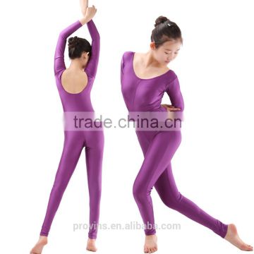 2261 Long Sleeve Gymnastics Unitard, Adult Dance Unitard