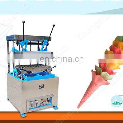 Suppliers Waffle Ice Cream Cone Forming Production Line photo-3