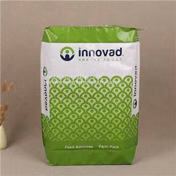 Logo customized color printing bopp laminated printing pp woven sack bags 25 kg custom packing bag 25kg