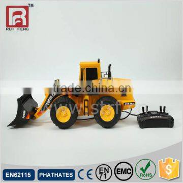 Wire control large plastic 8 channels small loader toy