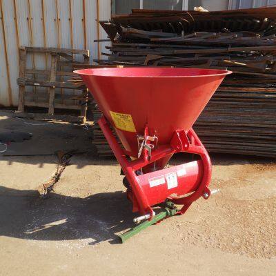 Tractor Spreader Sand Spreader Grass Seed Cone Tank Fertilizer Spreader photo-2