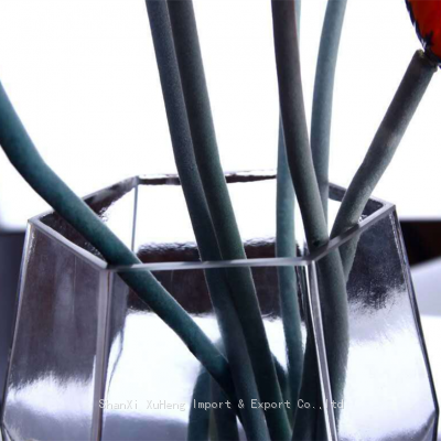 Luxury Centerpiece Glass & Crystal Vase Flower Home Decor Glass Flower Vase photo-5