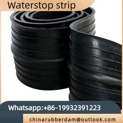 Rubber waterstop manufacturer supplies 651 mid buried waterstop strip, back attached waterstop strip, edge waterstop strip, Hebei