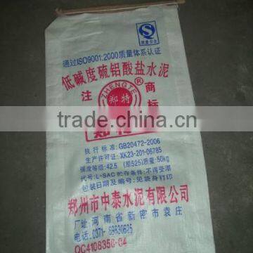 China Factory Kraft Paper Cement Packaging Bag 25kg,50kg