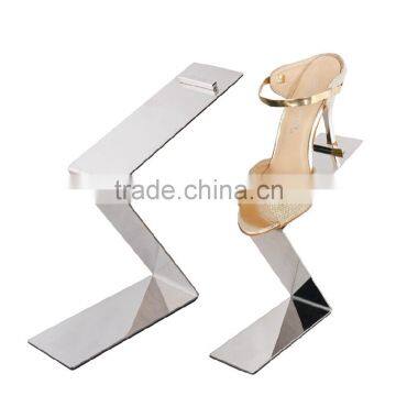 High Quality Metal Shoes Display Stand Metal Shoes Display Riser Standing