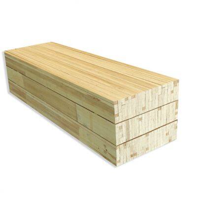 Poplar LVL Laminated Veneer Lumber For Door And Furniture Structure Parts