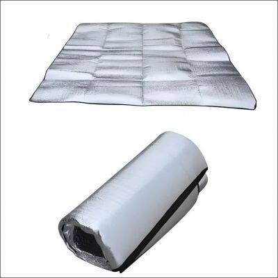 Wholesale Waterproof Picnic Blanket - 200x200cm Oversize Plush Mat With Aluminum Layer - Foldable & Lightweight (0.95kg) photo-5