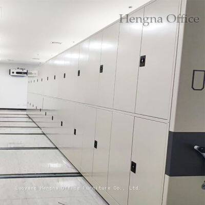 China Factory Wholesales Efficient & Secure Compact Storage Units With Manual Steering for Easy Operation in Offices, Warehouses, and Libraries photo-2