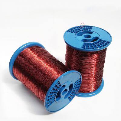 IEC-60317 Enameled Aluminum Coil Wire SWG 6-32 Solid Flat Round Wire With Insulation Coating for Fan Motor Winding photo-4