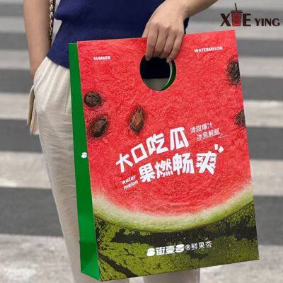 Оптовые крупногабаритные коричневые бумажные пакеты из кравтовой бумаги с индивидуальным логотипом, бумажные покупочные пакеты с ручками для одежды