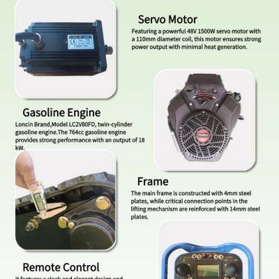 Overgrown Fields Vegetation Reclamation MTSK1000 Remotely Controlled Multi-functional Flail Mower photo-5