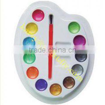 12-color Metalic Water Color(damp-dry)