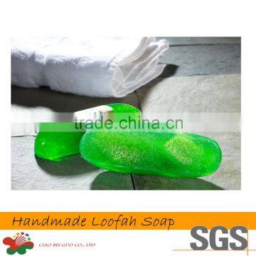 Dead Skin Remove Soap Lemon Loofah Handmade Soap