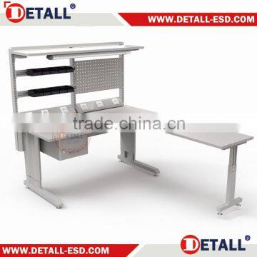 modular corner workbench with ESD protection