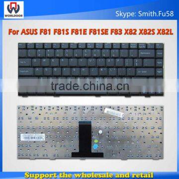 Laptop keyboard for ASUS F81 F81S F81E F81SE F83 X82 X82S X82L